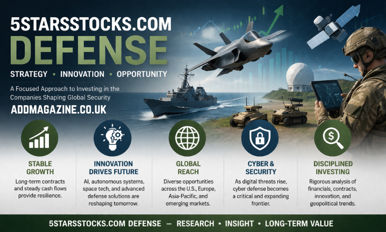 5StarsStocks.com Defense: A Comprehensive Guide to Investing in the Future of National Security and Technological Innovation